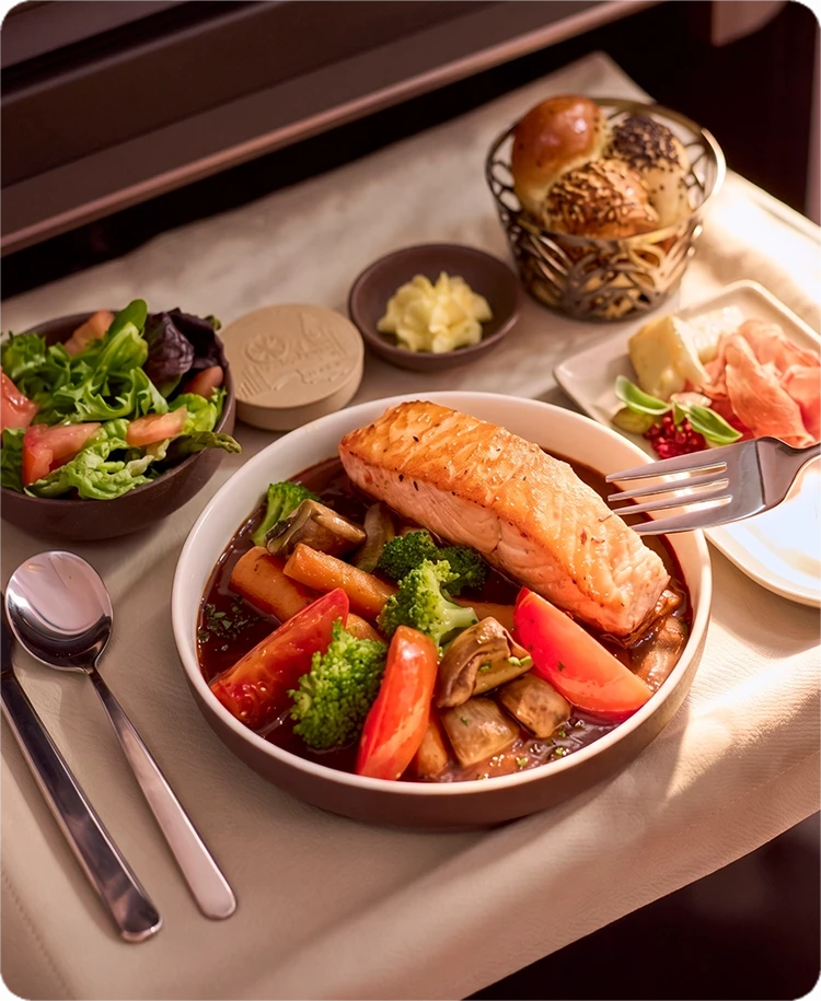 Nuevo Menu a bordo experiencia INSIGNIA by Avianca
