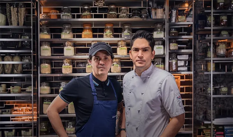 Álvaro Clavijo y Manuel Mendoza