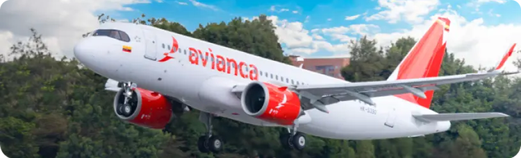 avión despegando