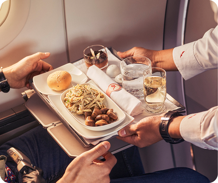Expérience gastronomique à bord